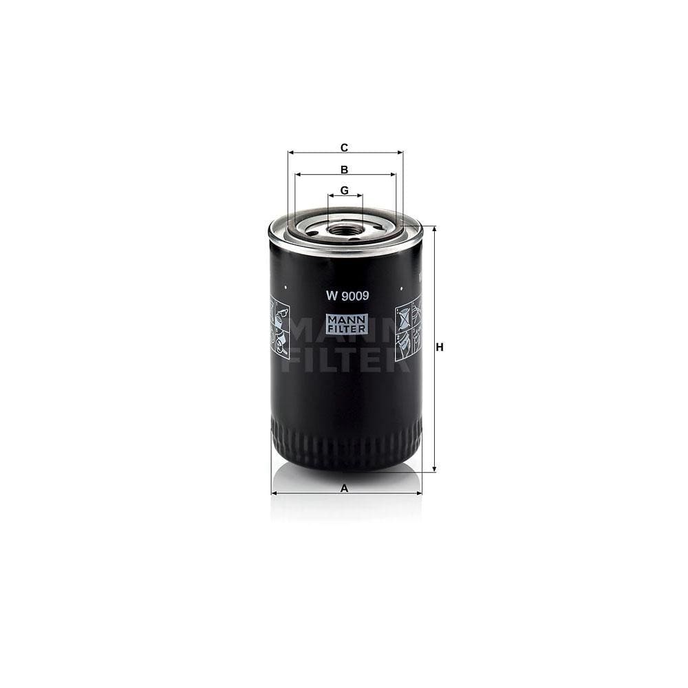Filtro De Óleo Mann-Filter Jumper/Boxer - W 9009