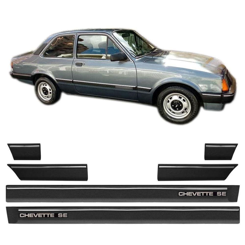Friso Lateral Gm Chevette Se 1987 A 1991 Grampo 1073G
