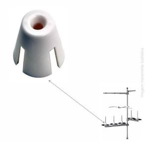 Suporte Do Cone De Linhado Porta Fio Para Máquina De Costura - Kw13e