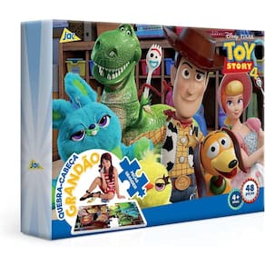 Quebra Cabeça Grandao Toy Story 48 Peças Toyster