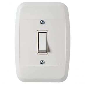 Interruptor Embutir Simples 1 T.s Branca 41100 - Pezzi