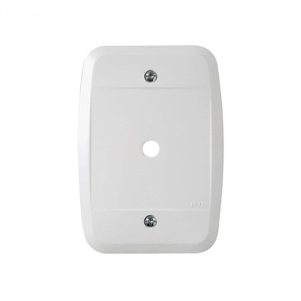 Placa Cega Com Furo 2x4 Branca 40231 - Pezzi