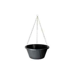Vaso Cuia Nobre Kit Com Corrente E Prato Preto NUTRIPLAN