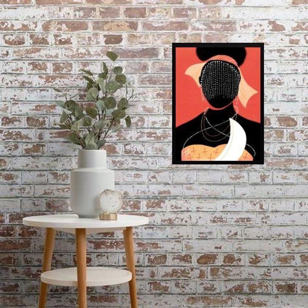 Quadro Decorativo Iansã Guerreira 24X18Cm