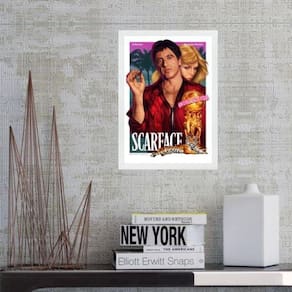 Quadro Poster Do Filme Scarface 45X34Cm