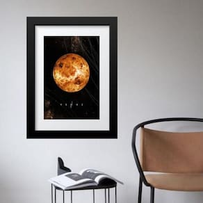 Quadro Planeta Vênus - 60X48Cm