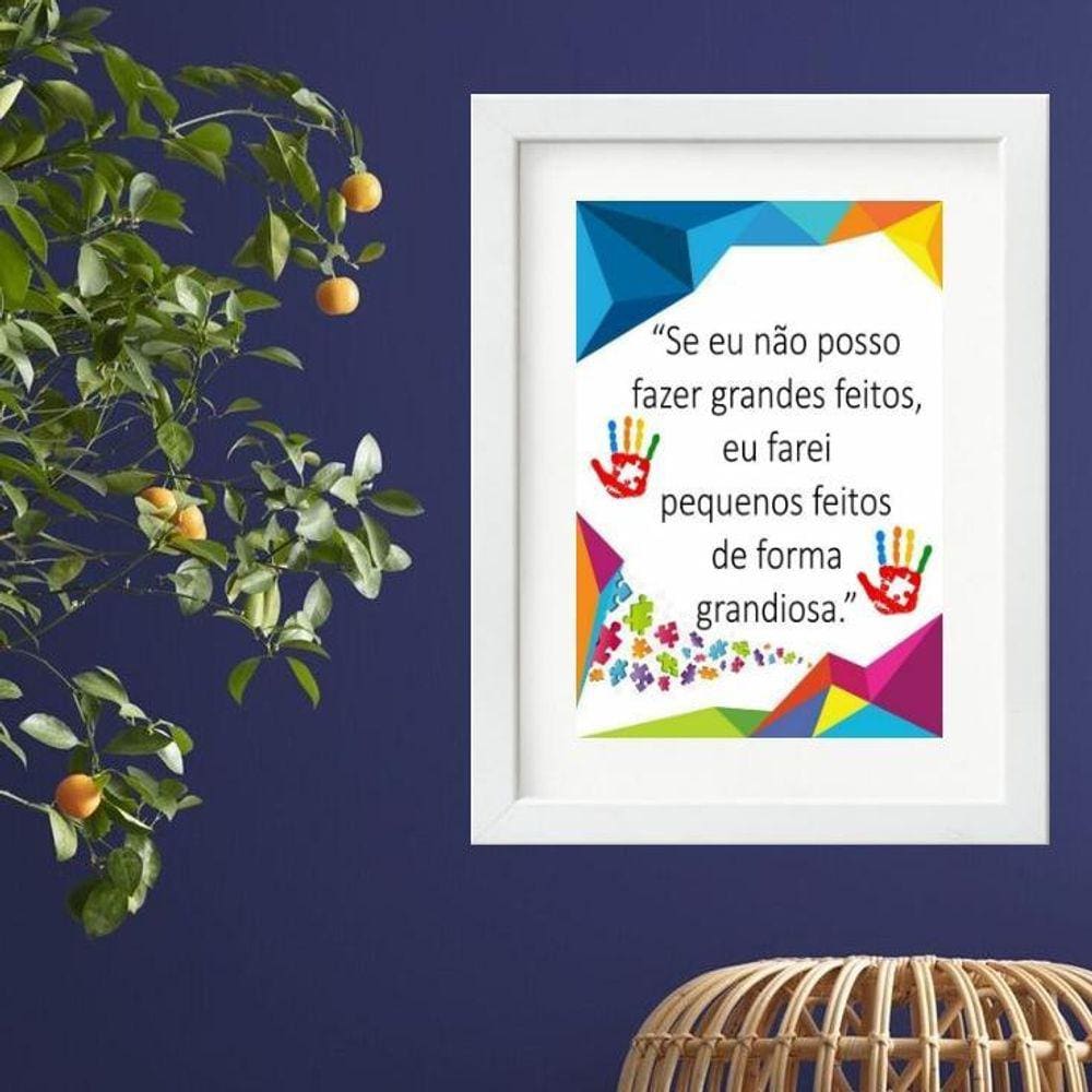 Quadro Grandes Feitos - 60X48Cm