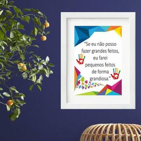 Quadro Grandes Feitos - 60X48Cm