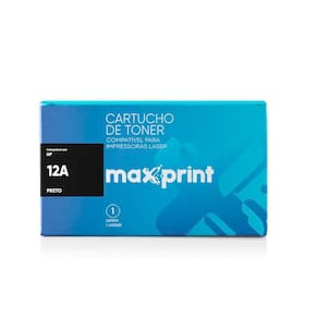 Toner Maxprint 564231 compatível com HP 12A Preto - Q2612A