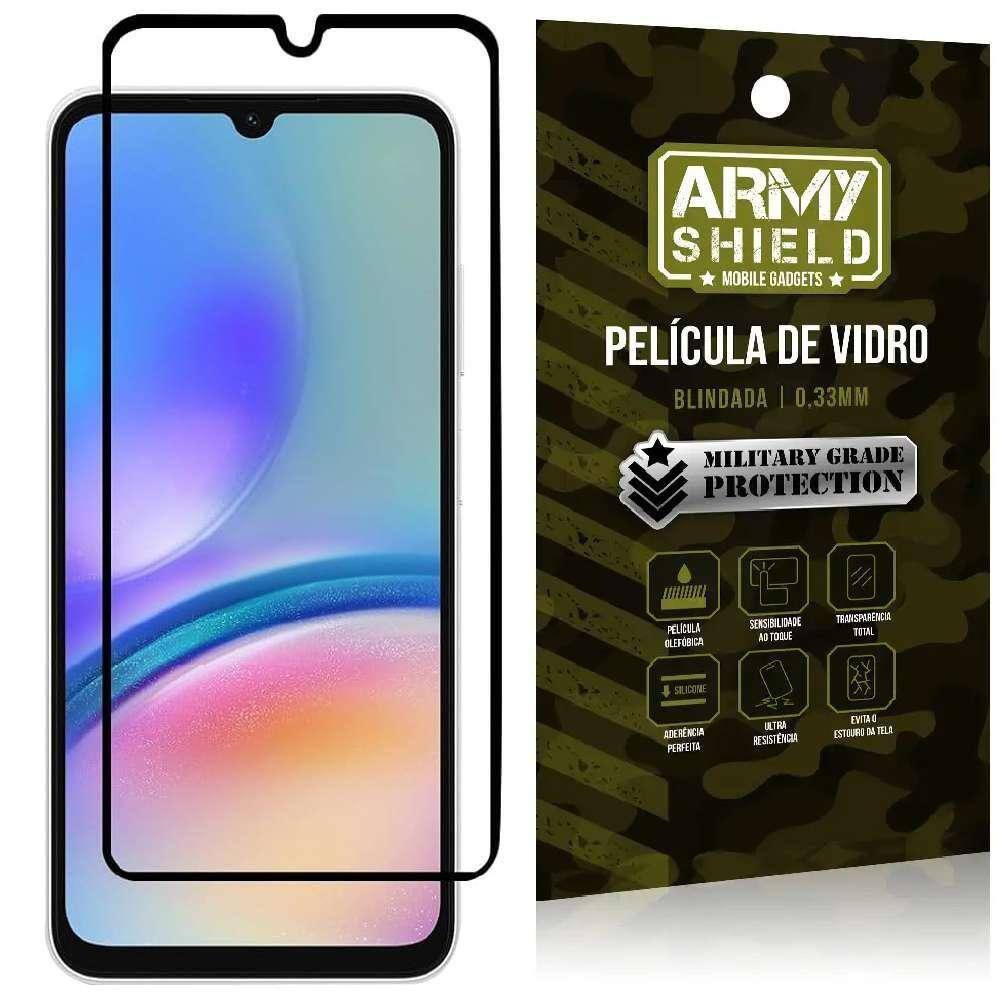 Película De Vidro 3D Para Samsung A05S - Armyshield