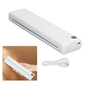 Impressora Termica Bluetooth A4 App Celular Bateria Recarregavel USB Documento Advogado Processo Trabalho