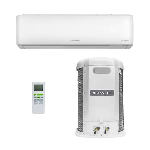 imagem-Ar Condicionado Split Inverter Hi Wall Agratto Liv Top 18000 BTUs Frio LCST18F-02I - 220V