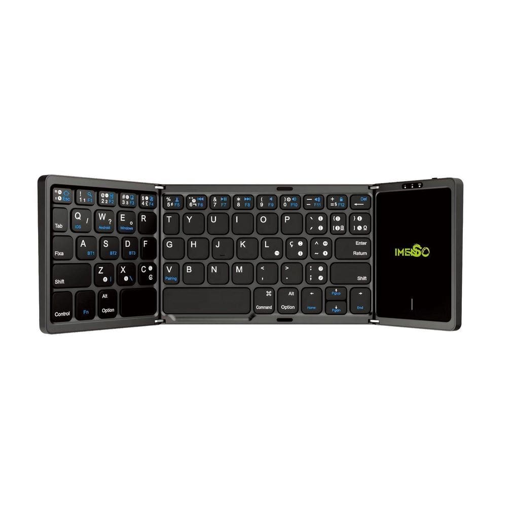 Teclado Dobravel Com Touchpad Ultrafino Bateria Imenso