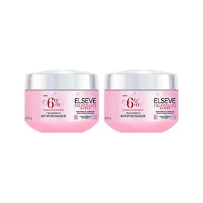 Creme De Tratamento Elseve 200Ml Glycolic Gloss - Kit C/2Un