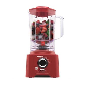 Liquidificador Power Max Ln61 700w Arno Vermelho 220v