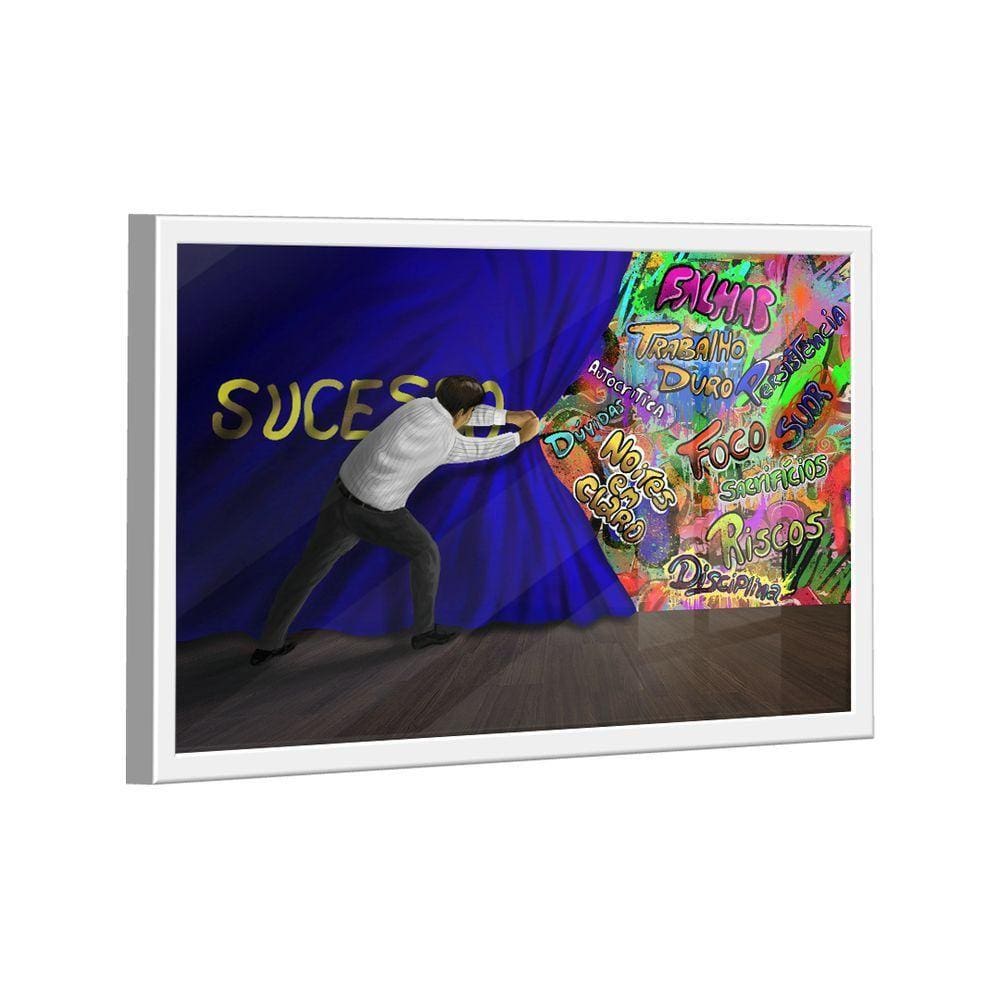 Quadro Cortina Do Sucesso -- Br Artes