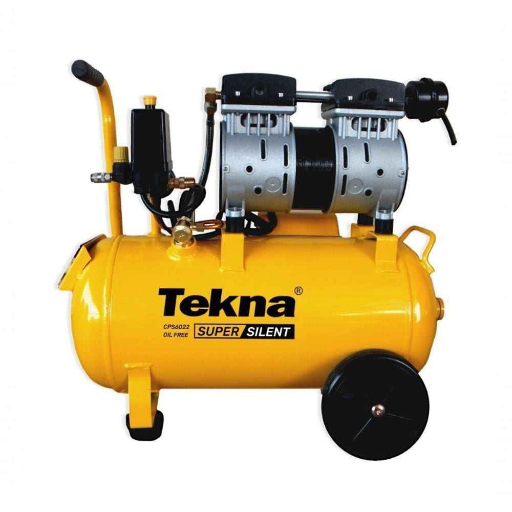 Compressor De Ar 20L 1 Hp Cps6022-1 127V/60Hz Pressão Máxima 8 Bar Com Certificado Tekna