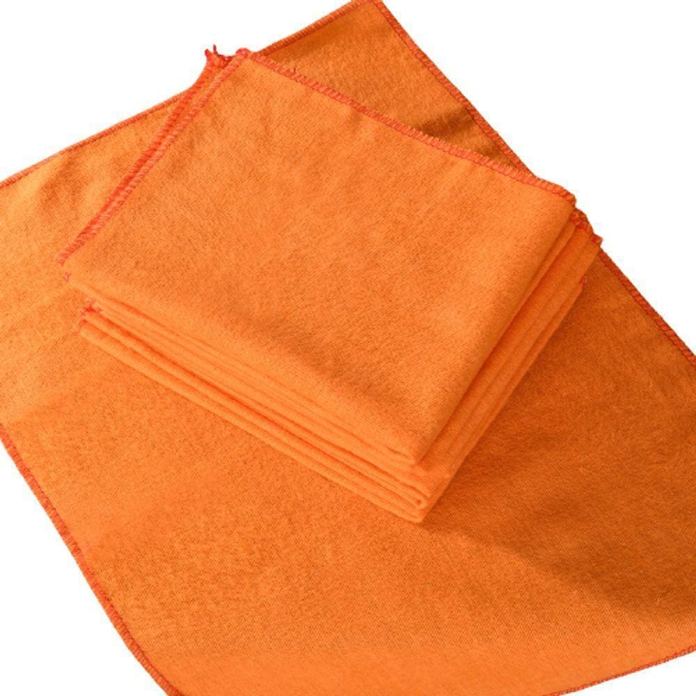 Kit 12 Flanelas 34X50 100% Algodão Panosul