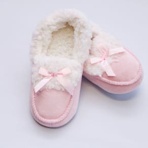Pantufa Feminina Com Pelo Viz Wendy 35/36 Rosa
