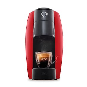Cafeteira Espresso LOV Vermelha Automática - TRES 3 Corações