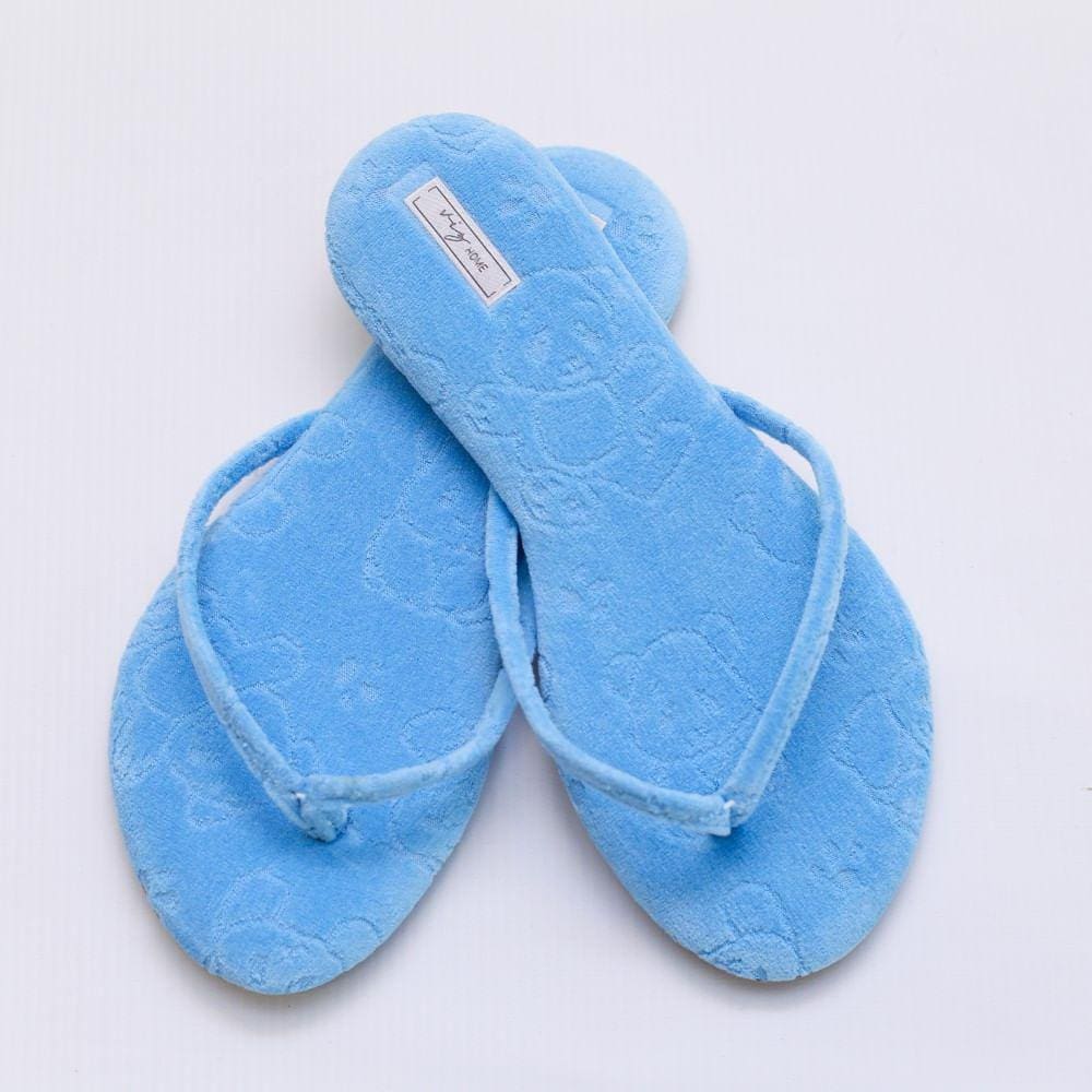 Chinelo Feminino Viz Charlotte 35/36 Em Plush Azul