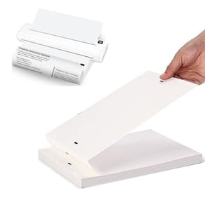 Papel Termico A4 100 Folhas Impressora Termica Bluetooth Nota Arquivo Processo Advogado Lista Escritorio Trabalho