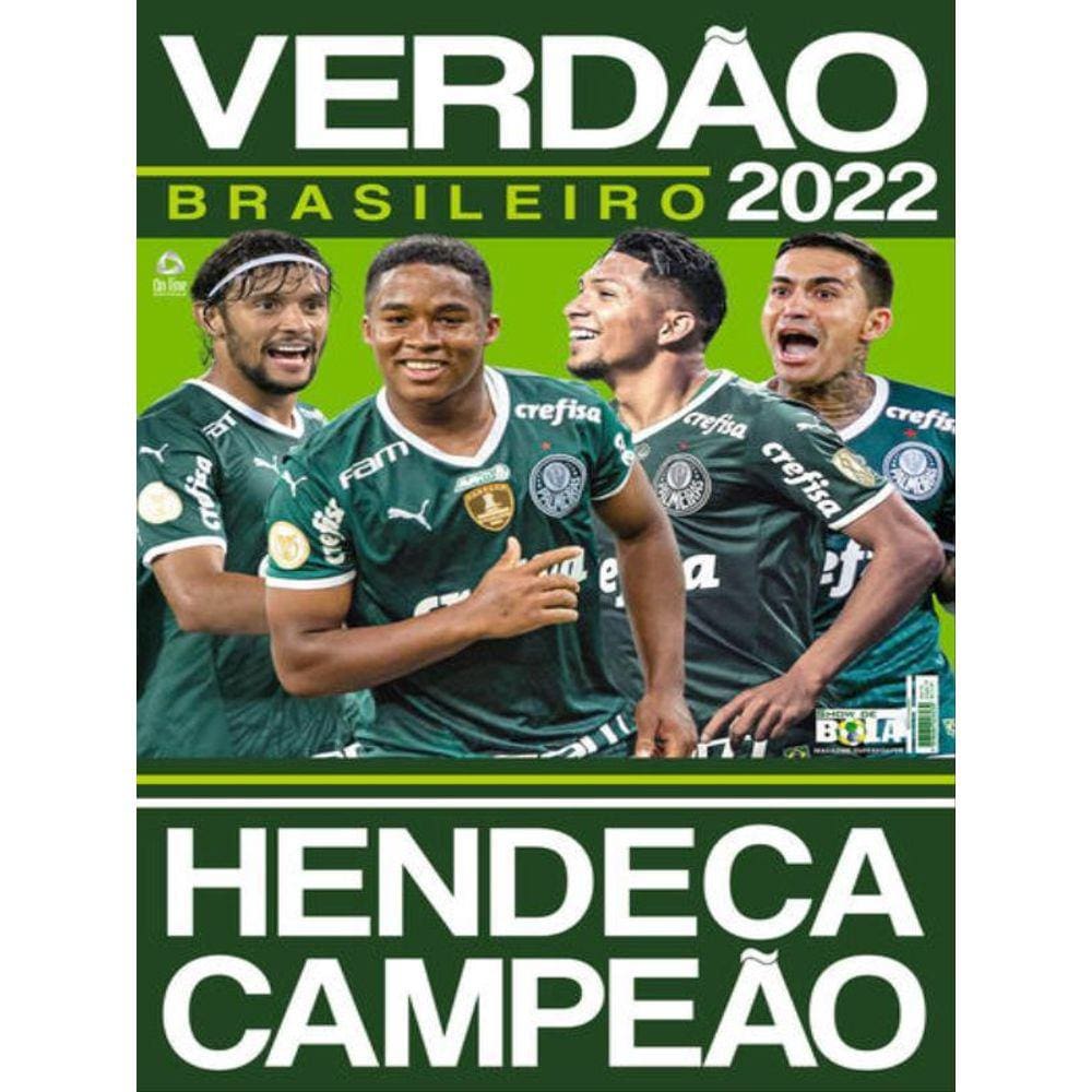 Show De Bola Magazine Super Pôster - Palmeiras Campeão Brasileiro 2022