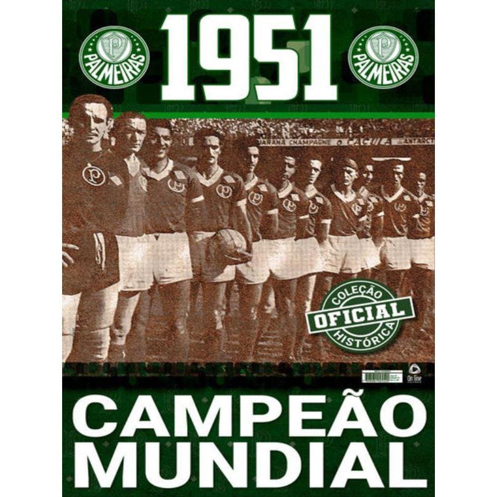 Coleção Oficial Histórica Palmeiras Edição 02 - Campeão Mundial De 1951