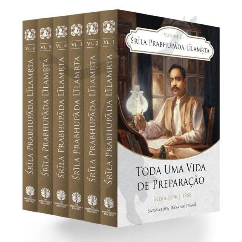 Srila Prabhupada-Lilamrta - Coleção Completa - Volumes De 1 A 6