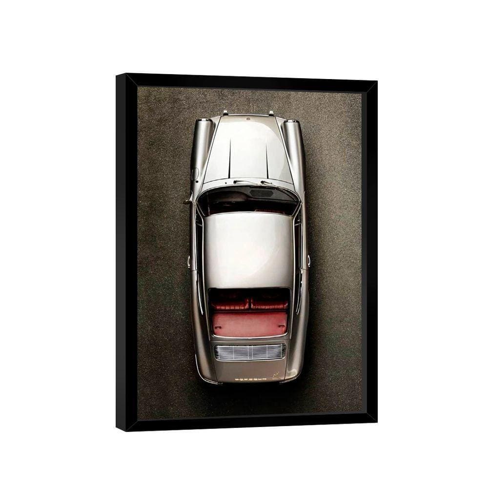 Quadro Porsche 911 Cinza Br Artes
