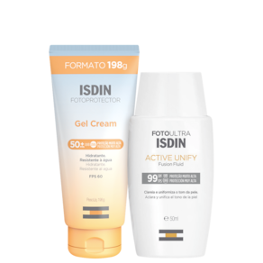 Kit ISDIN Foto Ultra Active Unify + Fotoprotector Gel Cream (2 Produtos)