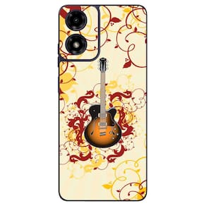 Capa Adesivo Skin373 Verso Para Motorola Moto G04