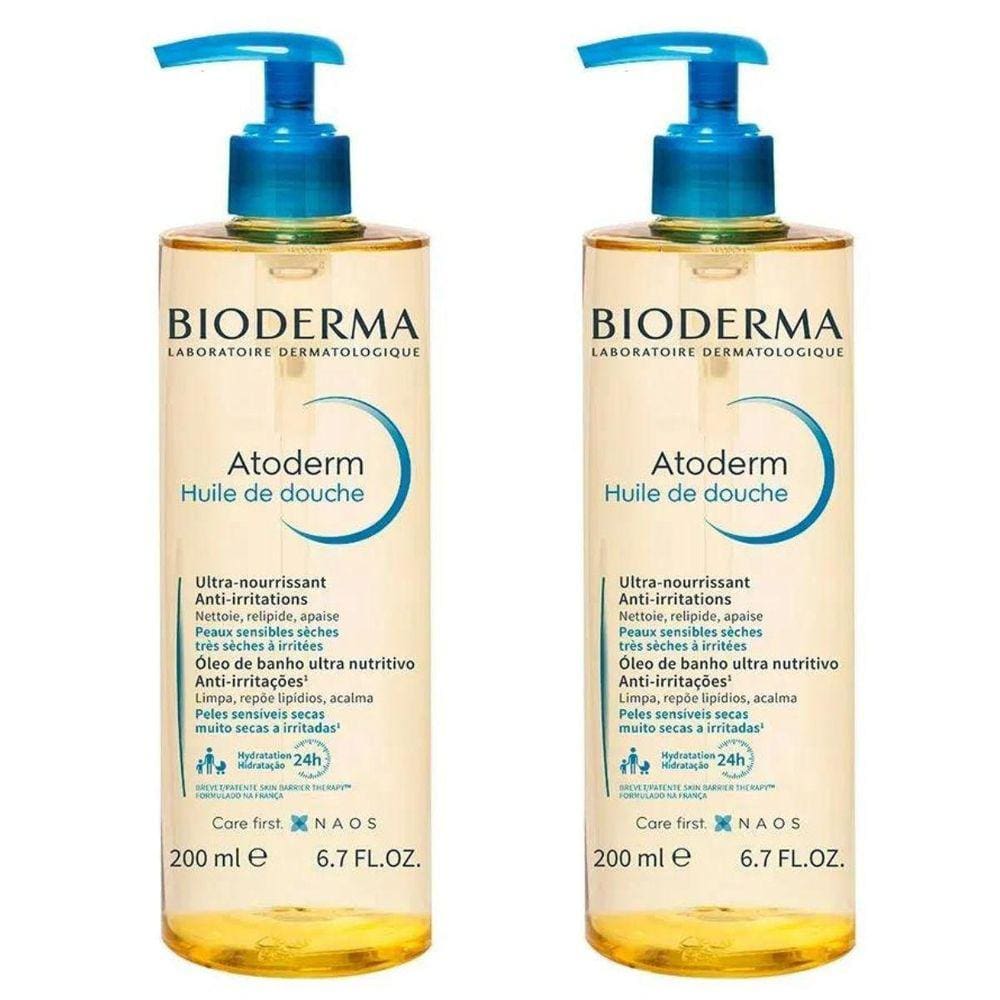 Atoderm Óleo De Banho Bioderma Higiene Hidratante Diária
