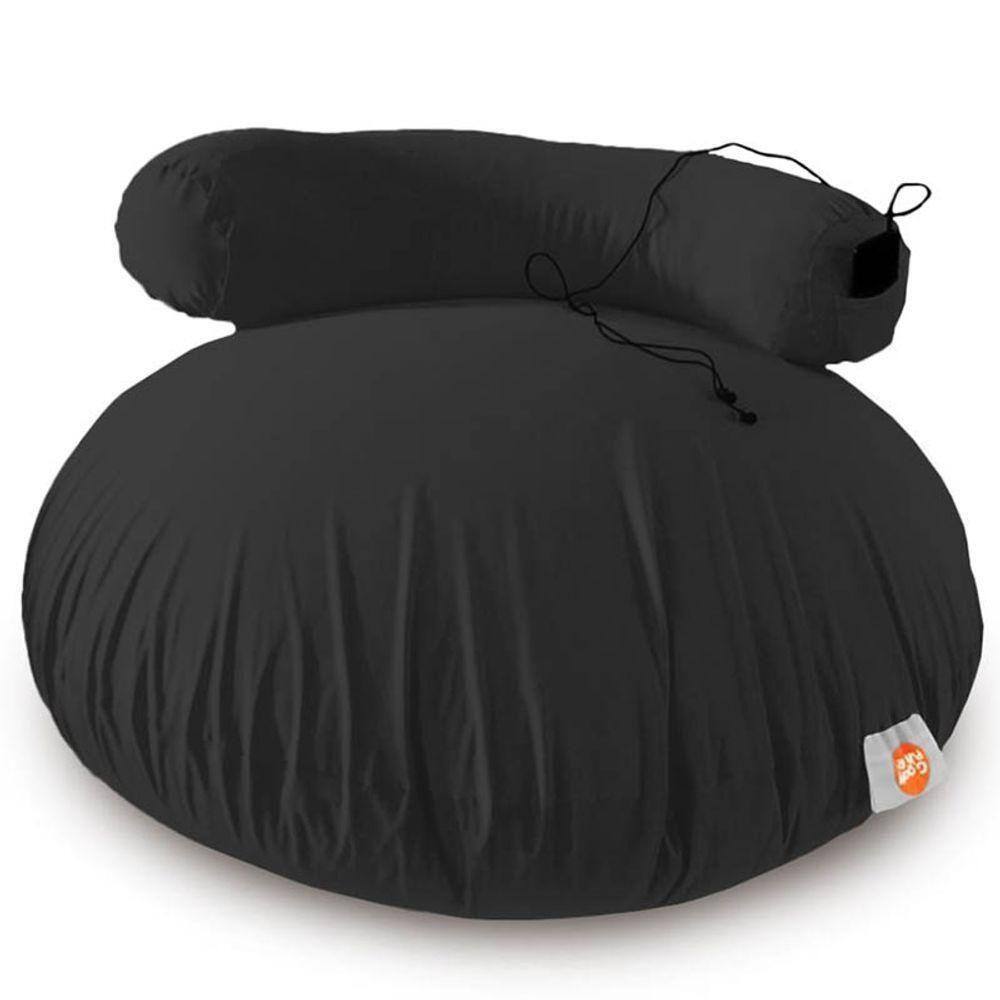 Puff G-pouf Preto - Sensorial E Leve/enchimento De Pérolas