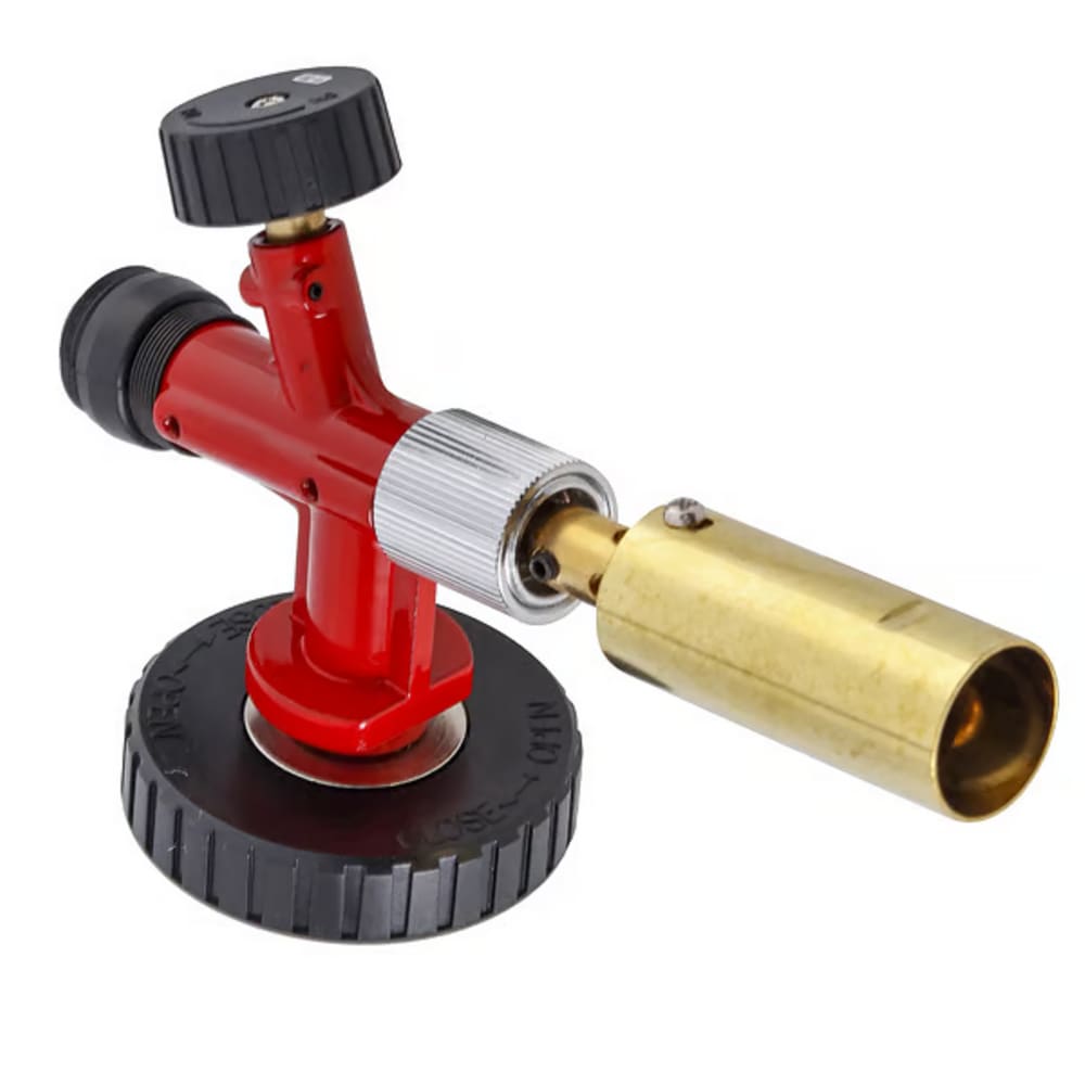 Mini Maçarico à Gás com Acendimento Automático e Bico Estendido