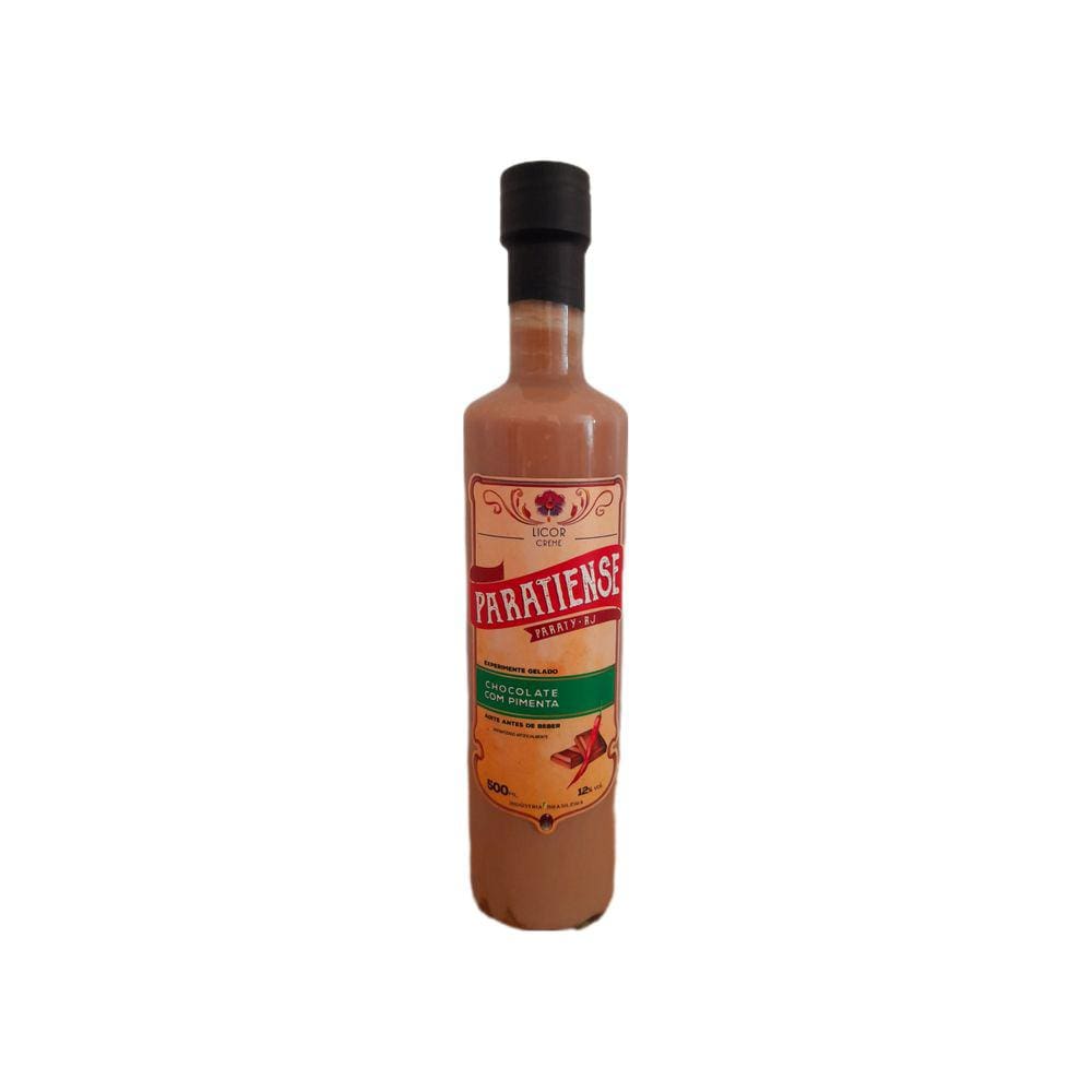 Licor Paratiense De Chocolate Com Pimenta 500ml