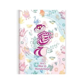 Caderno 1/4 80Fls Alice In Wonderland - São Domingos