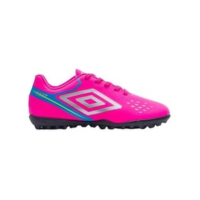 Chuteira Umbro Society Adamant Top Speed Rosa-Infantil