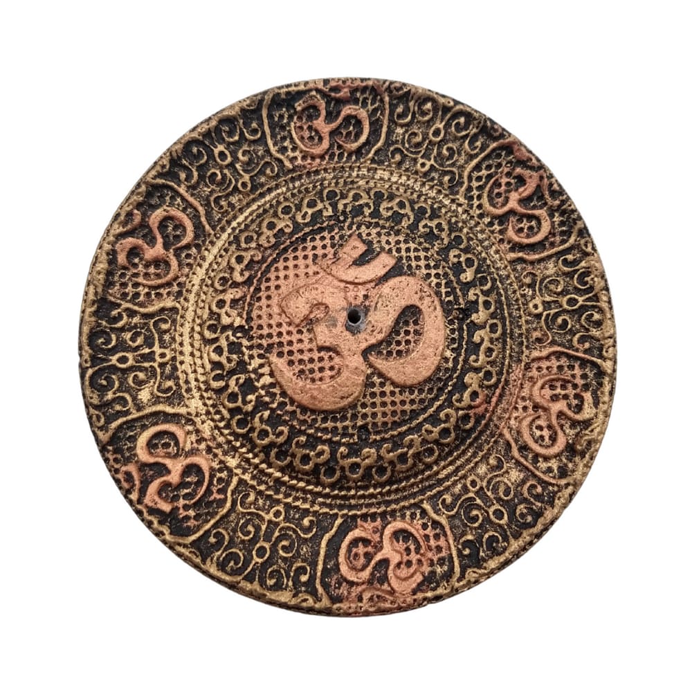 Incensário Prato OM - Bronze