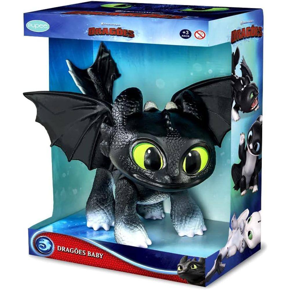 BONECO ECLIPSE COMO TREINAR O SEU DRAGAO PUPEE - Dragao Baby