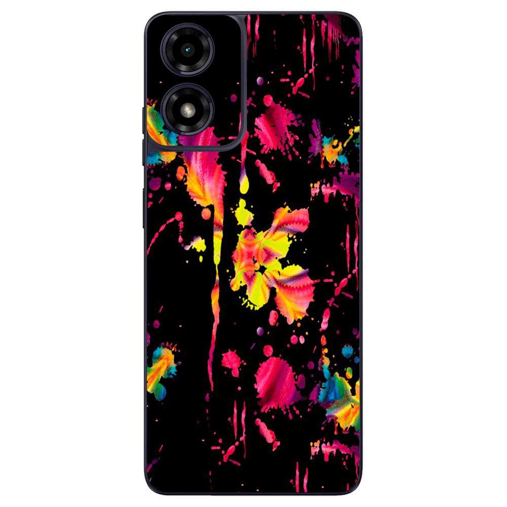 Capa Adesivo Skin206 Verso Para Motorola Moto G24