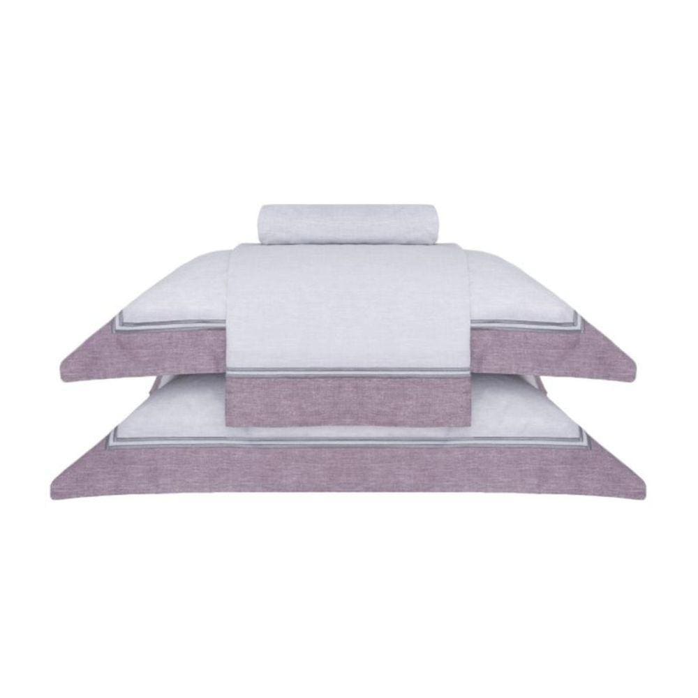 Jogo de Cama Super King Cosmopolitan Ponto Royal Buddemeyer