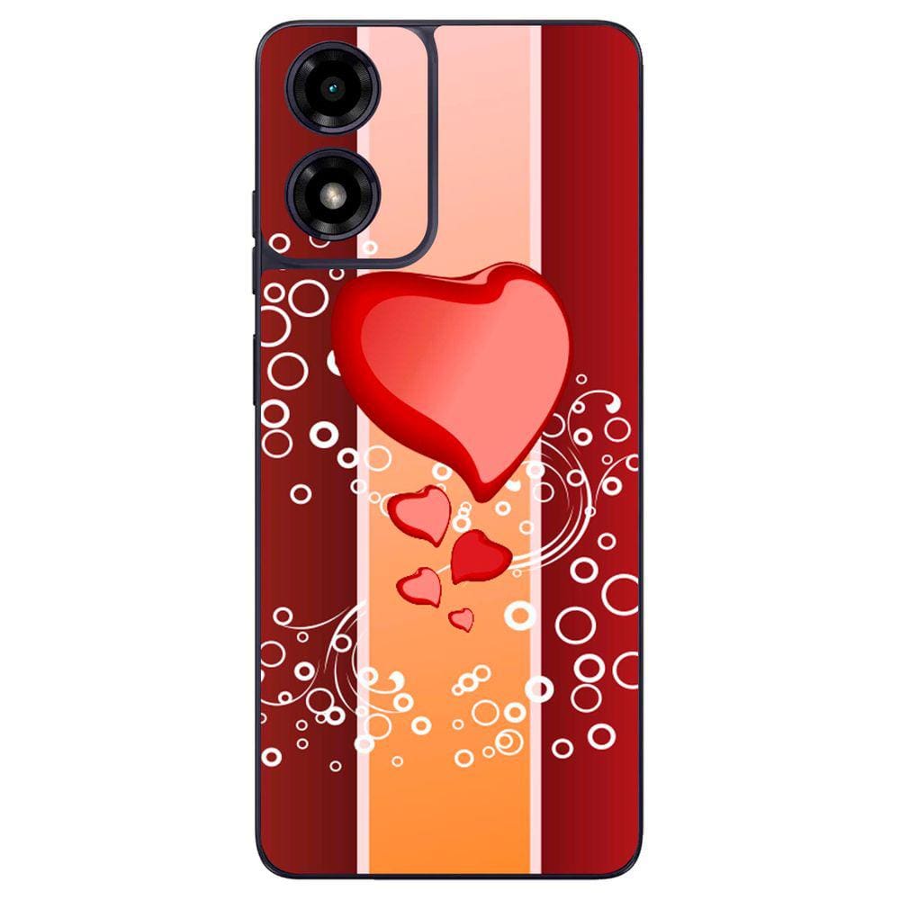 Capa Adesivo Skin372 Verso Para Motorola Moto G04