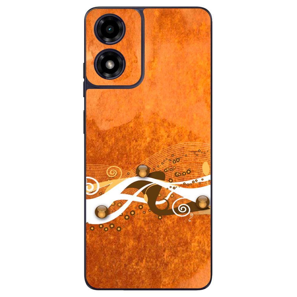 Capa Adesivo Skin371 Verso Para Motorola Moto G04