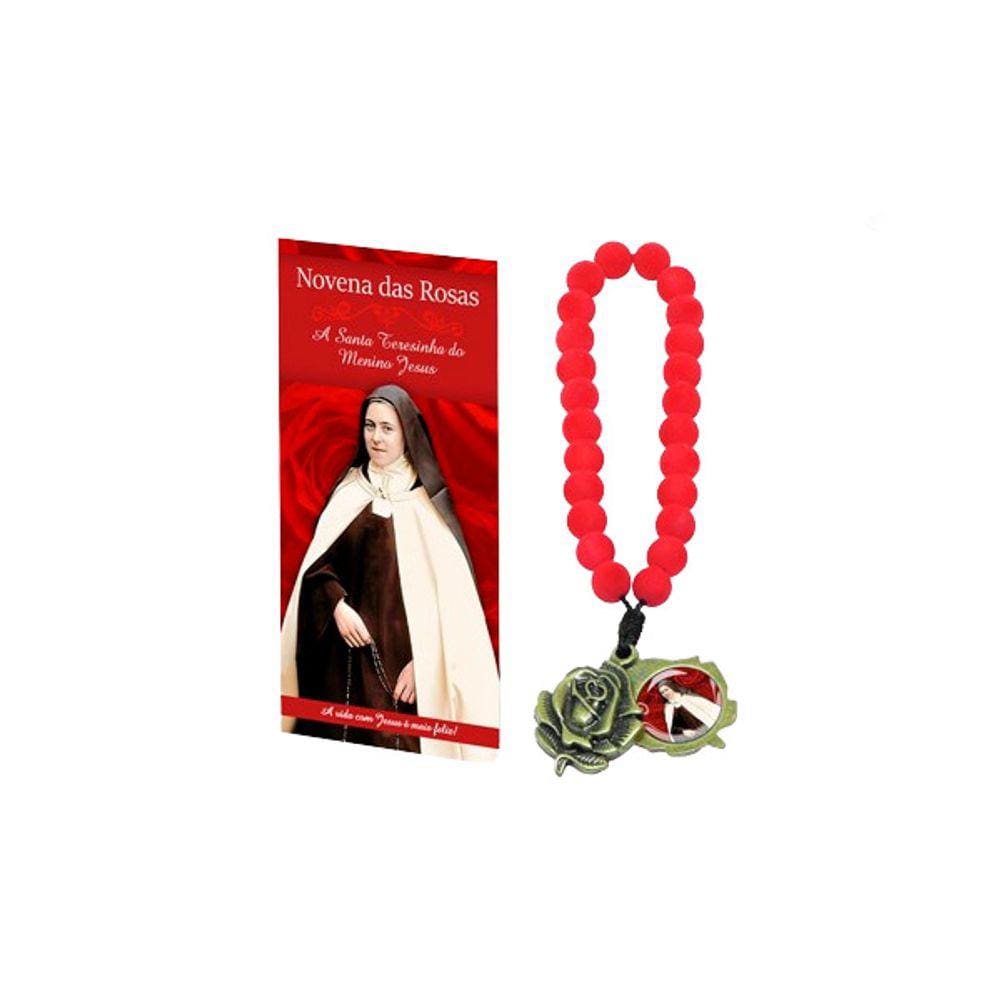 Dezena Coroa de Santa Teresinha com Folheto