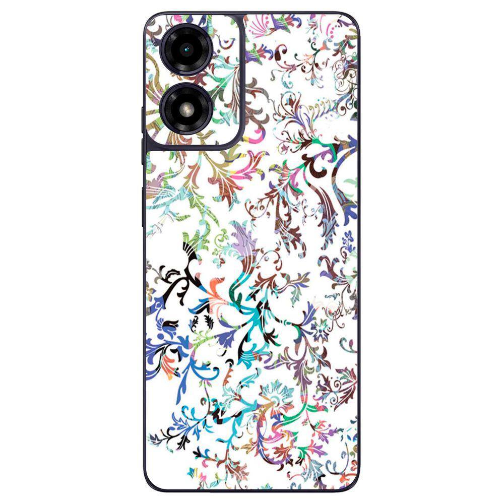 Capa Adesivo Skin106 Verso Para Motorola Moto G04