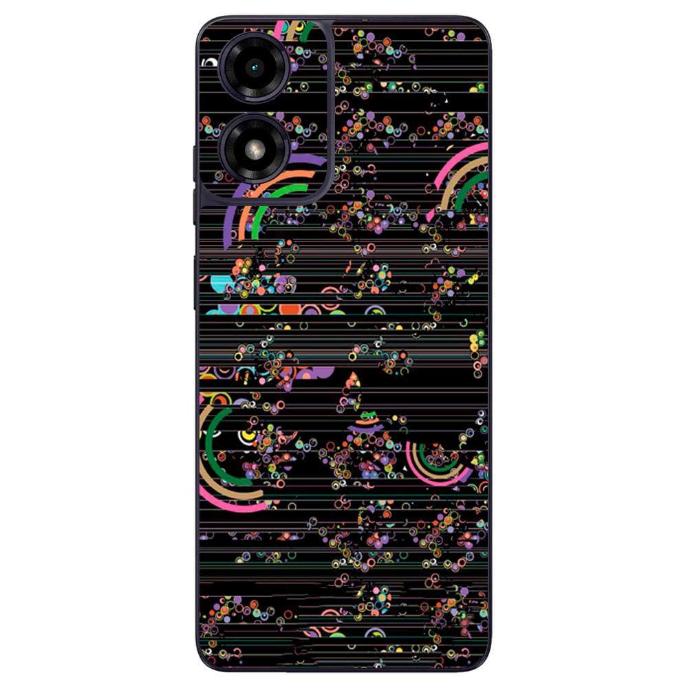 Capa Adesivo Skin006 Verso Para Motorola Moto G24