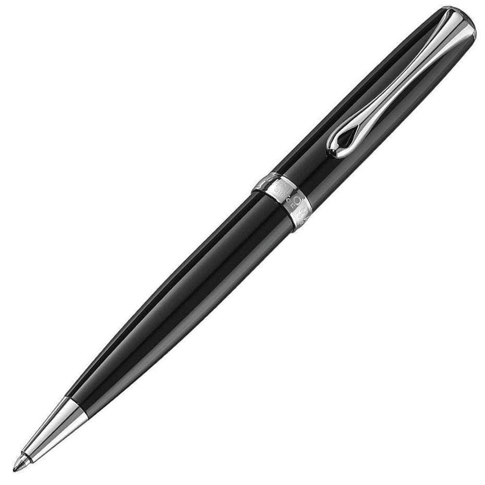 Caneta Esferográfica Diplomat Excellence A2 Black Lacquer Ct