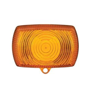 Lente Pisca Laranja Moto XLR 125 Tornado Bros Sem Parafuso