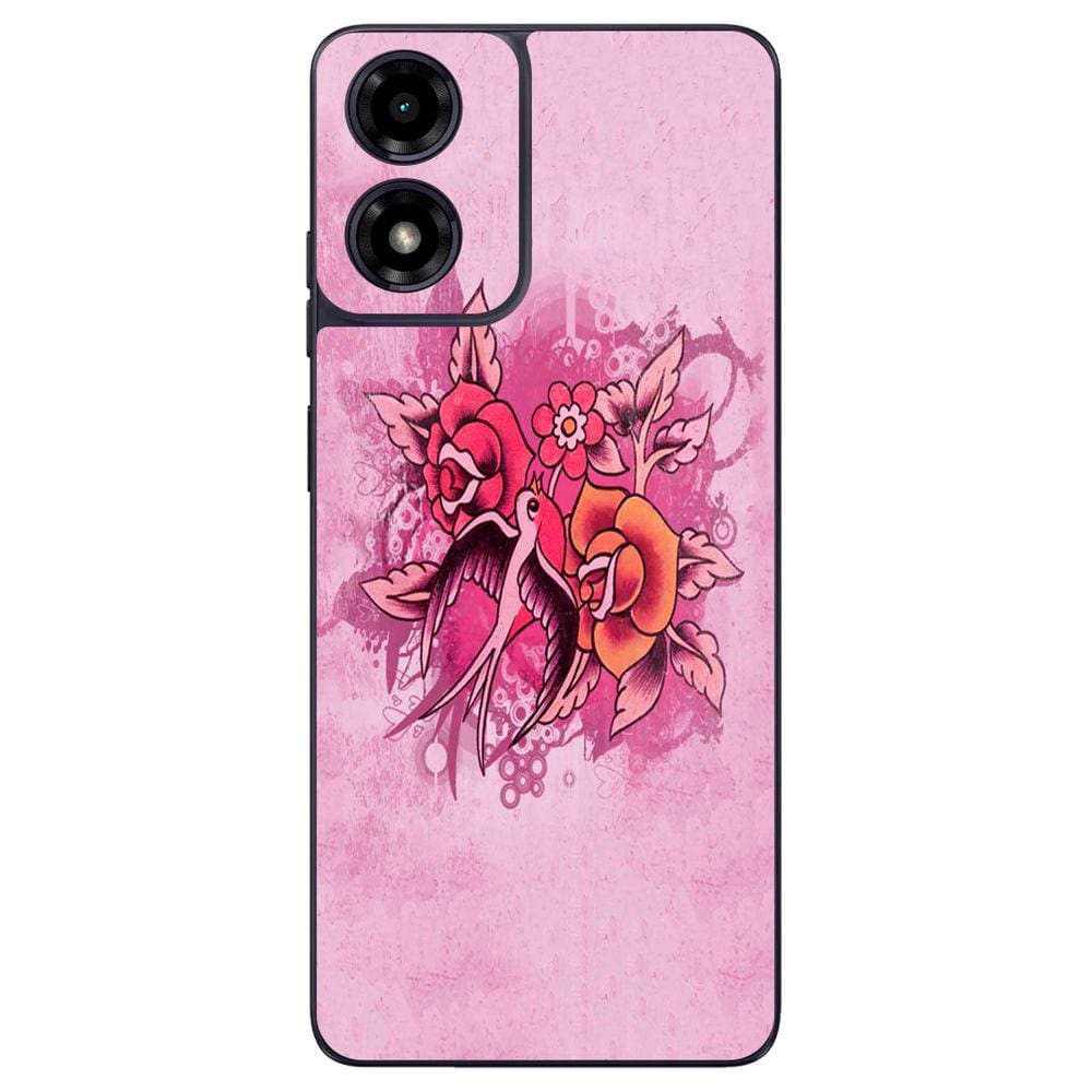 Capa Adesivo Skin007 Verso Para Motorola Moto G24